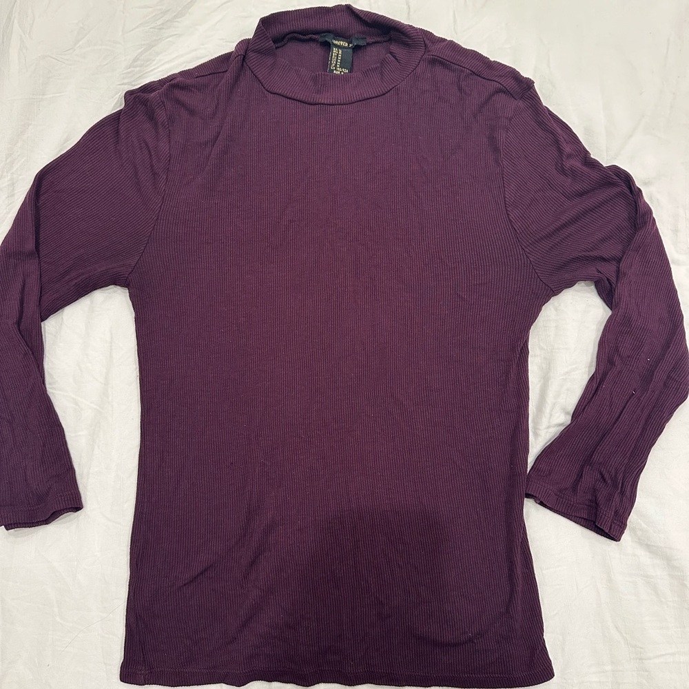 Plum Long Sleeve Tee